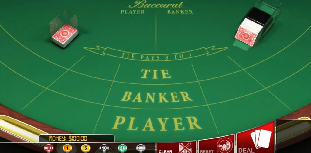 Live casino guide-Live baccarat